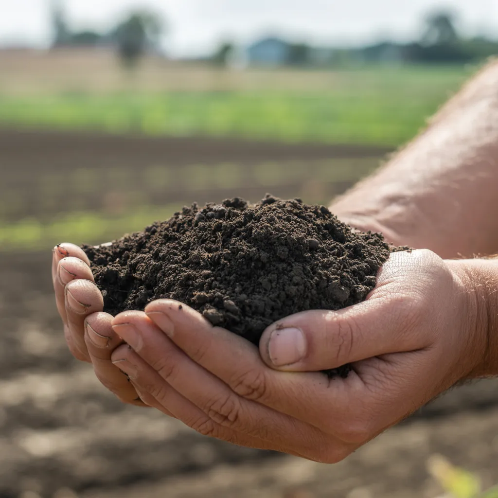 Gepflegte Ackerflächen in Nordrhein-Westfalen